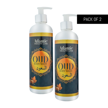Round Oud Body Wash Pack of 2