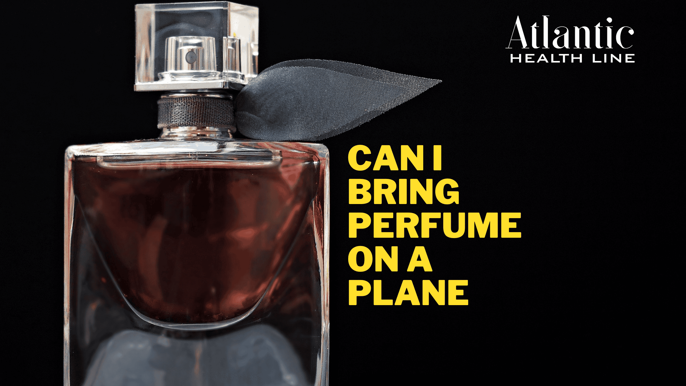 Can i Bring Perfume on a Plane